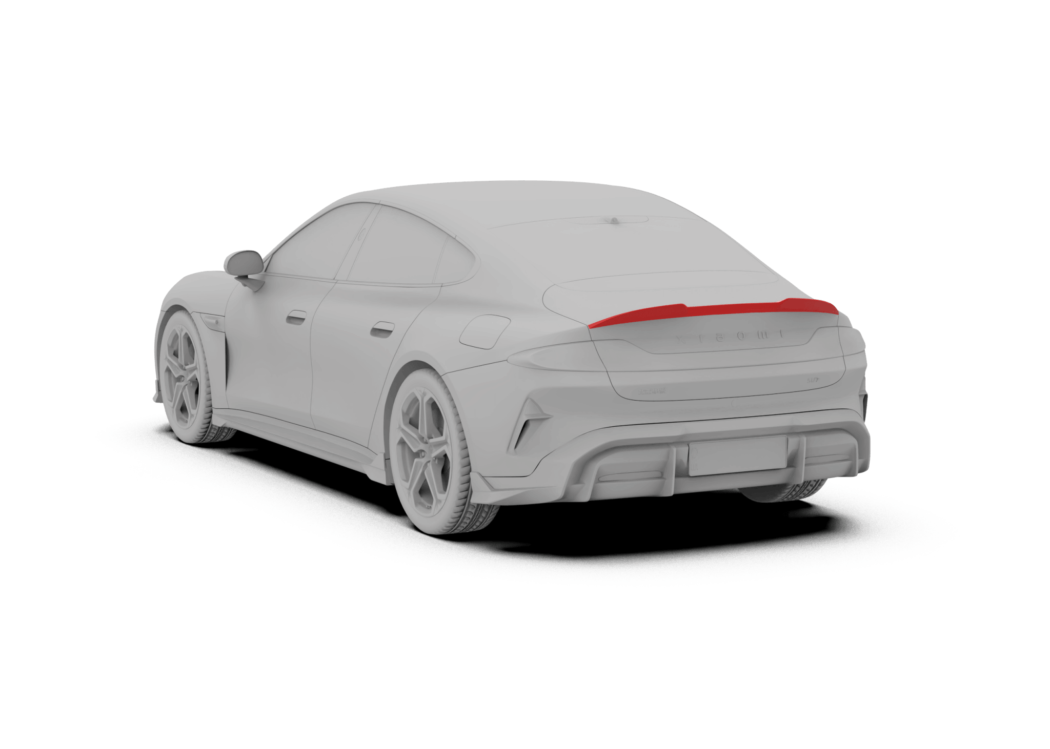 Robot XIAOMI SU7 Spoiler Aftermarket Carbon Fiber Part / Bodykit - Robot Bodykits
