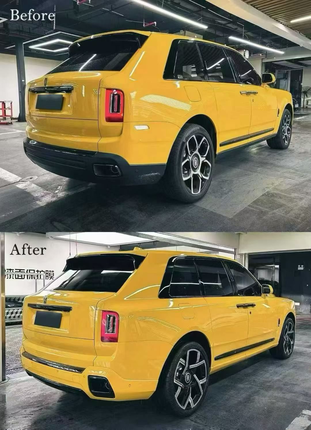 Rolls - Royce Cullinan (2018–2024) — 2025 Model Shape Conversion Kit Aftermarket Carbon Fiber Part / Bodykit - Robot Bodykits