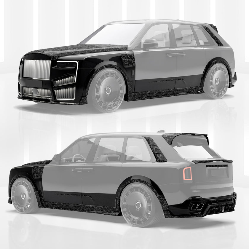 Rolls - Royce Cullinan (2018–2024) & 2025 (Series 2) Full Bodykit Aftermarket Carbon Fiber Part / Bodykit - Robot Bodykits