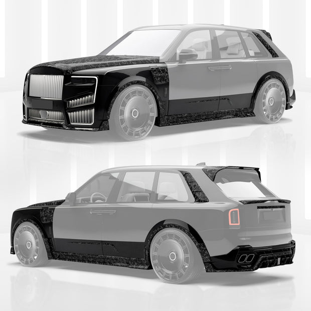 Rolls - Royce Cullinan (2018–2024) & 2025 (Series 2) Full Bodykit Aftermarket Carbon Fiber Part / Bodykit - Robot Bodykits