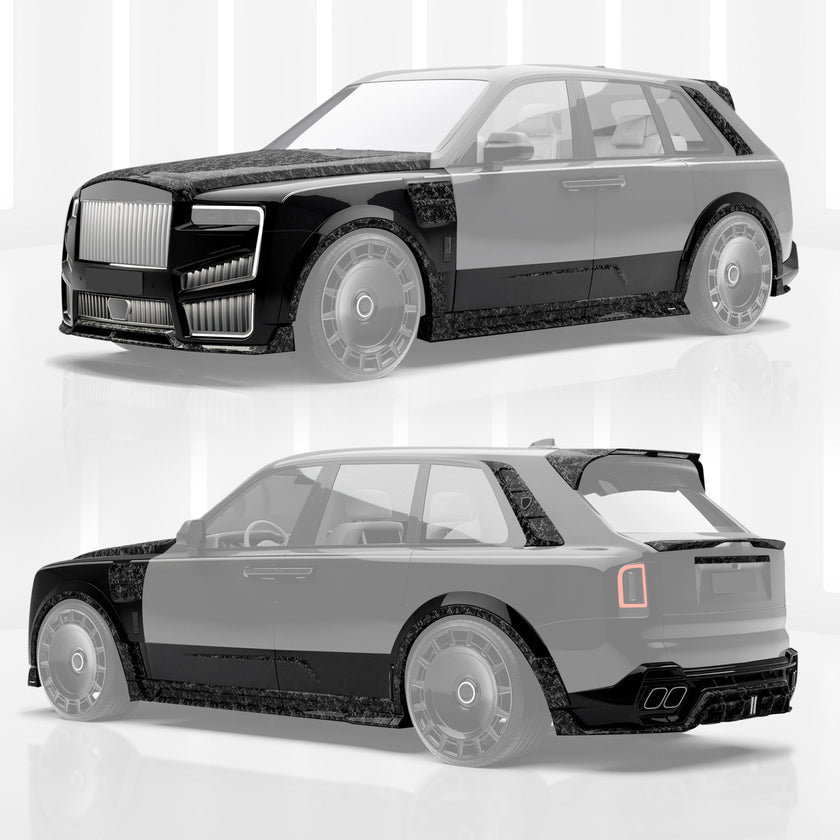 Rolls - Royce Cullinan (2018–2024) & 2025 (Series 2) Full Bodykit Aftermarket Carbon Fiber Part / Bodykit - Robot Bodykits