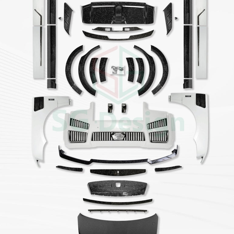 Rolls - Royce Cullinan (2018–2024) & 2025 (Series 2) Full Bodykit Aftermarket Carbon Fiber Part / Bodykit - Robot Bodykits