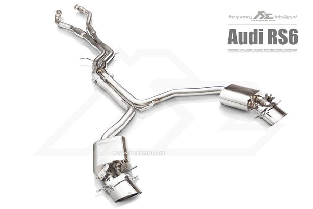 Audi C7 RS6 Avant Fi Exhaust - Robot Bodykits