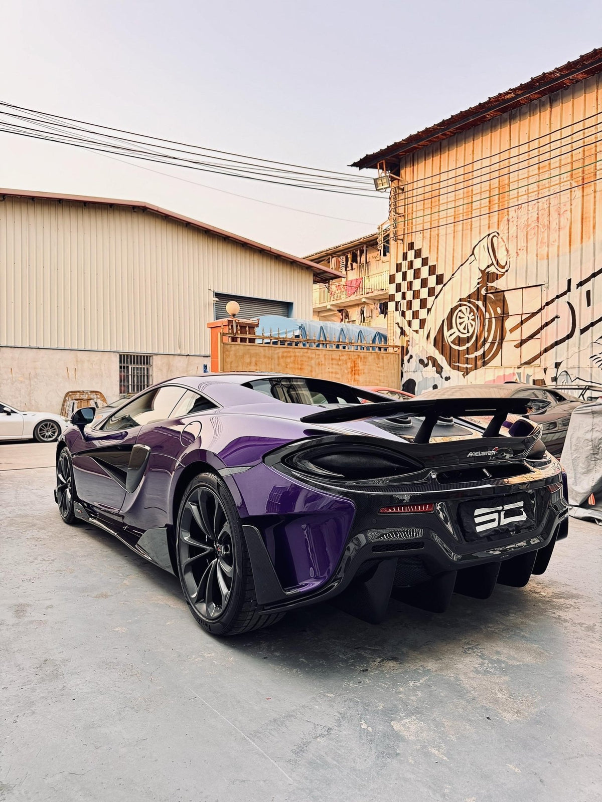 SD Carbon 600LT Conversion Body Kit for McLaren 540C 570S Full Prepreg / Dry Carbon Aftermarket Carbon Fiber Part / Bodykit - Robot Bodykits