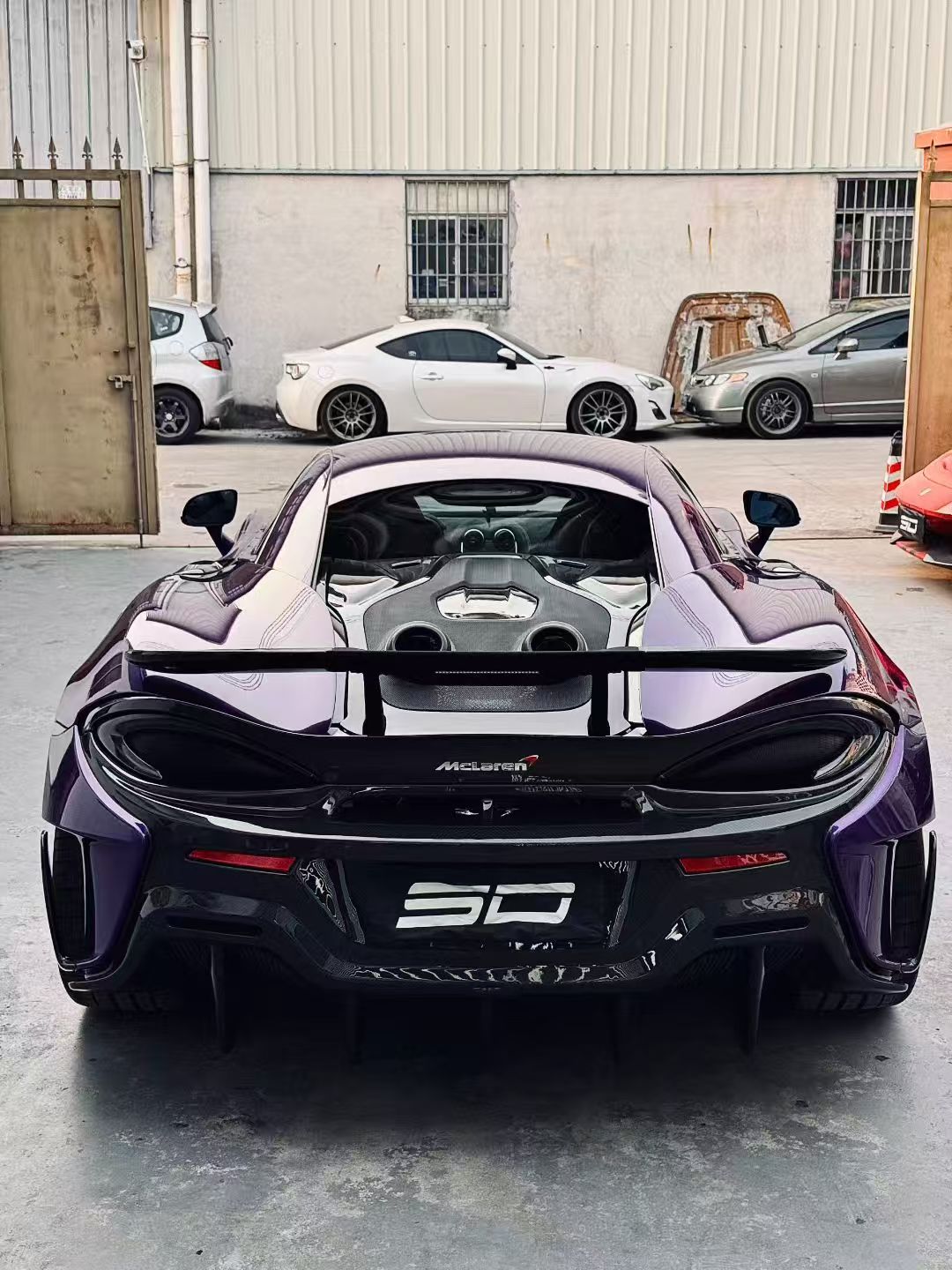 SD Carbon 600LT Conversion Body Kit for McLaren 540C 570S Full Prepreg / Dry Carbon Aftermarket Carbon Fiber Part / Bodykit - Robot Bodykits