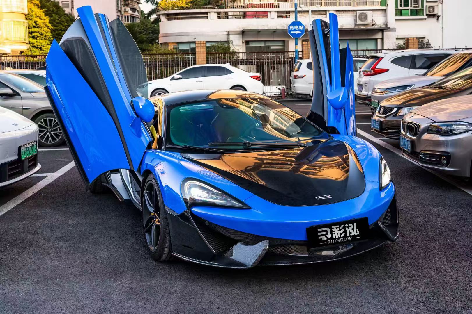 SD Carbon 600LT Conversion Body Kit for McLaren 540C 570S Full Prepreg / Dry Carbon Aftermarket Carbon Fiber Part / Bodykit - Robot Bodykits