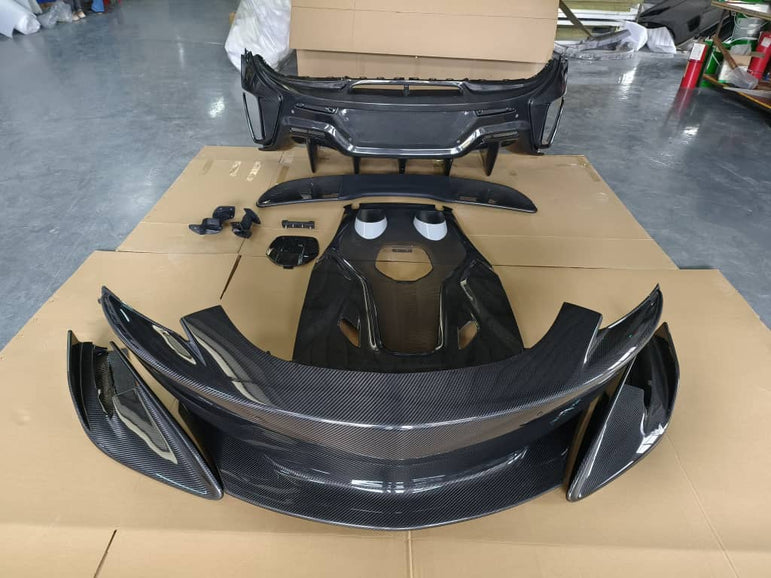 SD Carbon 600LT Conversion Body Kit for McLaren 540C 570S Full Prepreg / Dry Carbon Aftermarket Carbon Fiber Part / Bodykit - Robot Bodykits