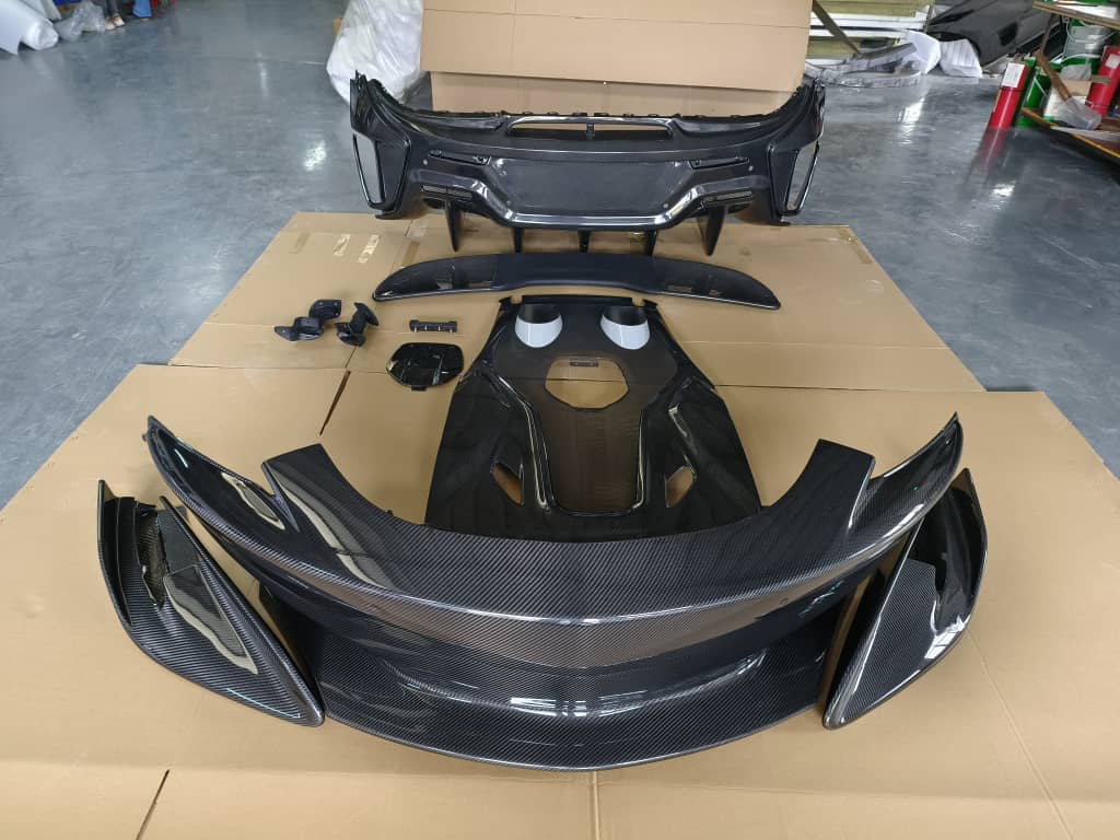SD Carbon 600LT Conversion Body Kit for McLaren 540C 570S Full Prepreg / Dry Carbon Aftermarket Carbon Fiber Part / Bodykit - Robot Bodykits