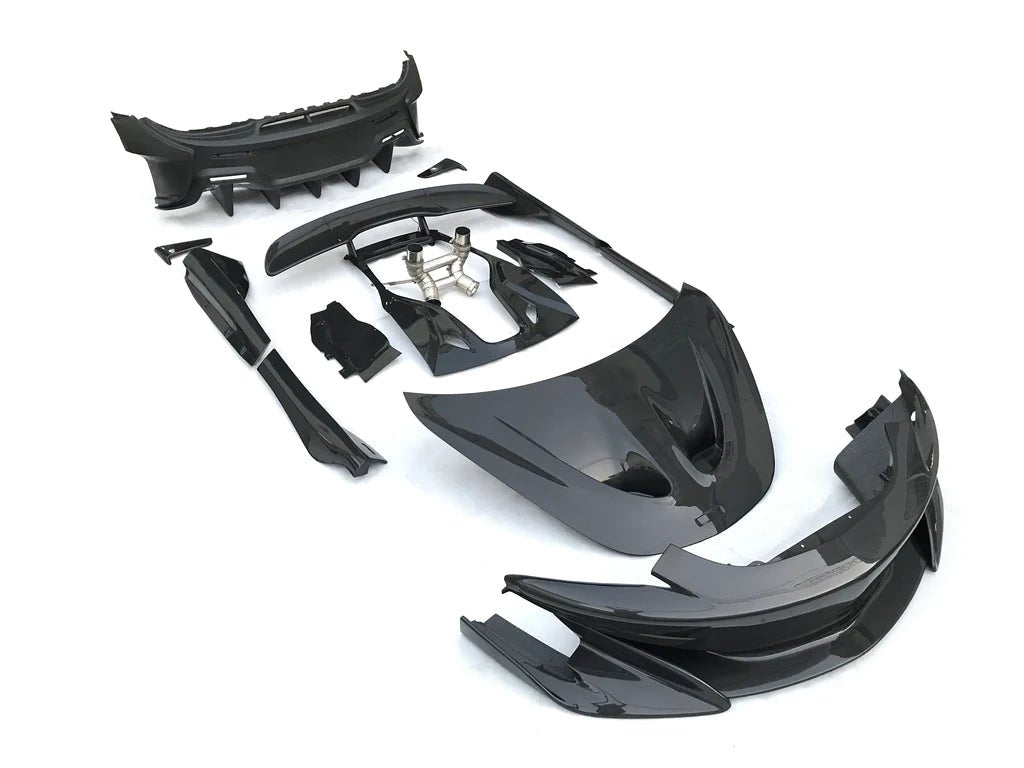 SD Carbon 600LT Conversion Body Kit for McLaren 540C 570S Full Prepreg / Dry Carbon Aftermarket Carbon Fiber Part / Bodykit - Robot Bodykits