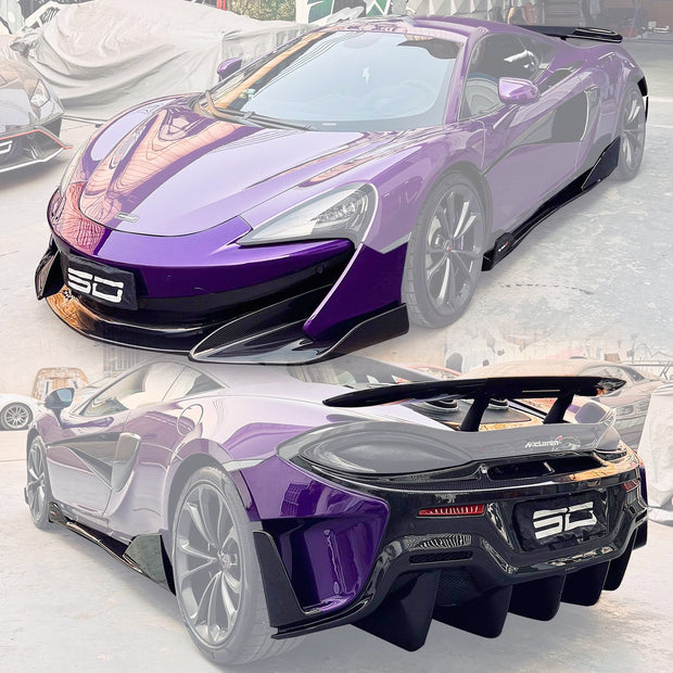 SD Carbon 600LT Conversion Body Kit for McLaren 540C 570S Full Prepreg / Dry Carbon Aftermarket Carbon Fiber Part / Bodykit - Robot Bodykits