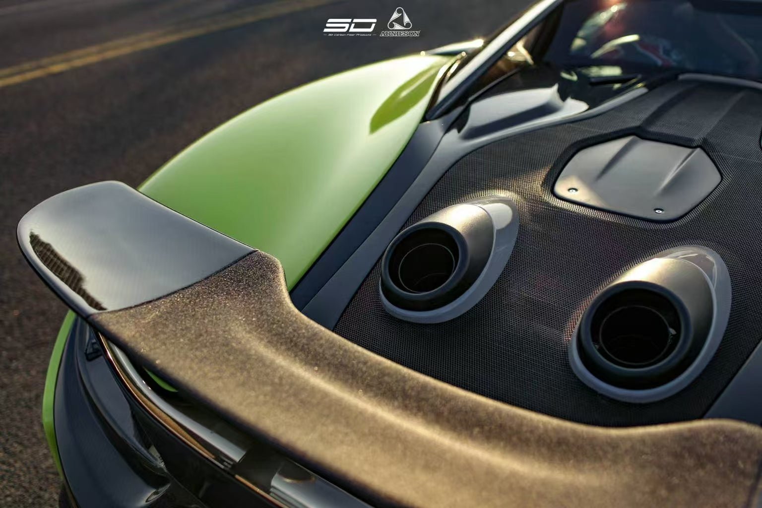 SD Carbon 600LT Conversion Body Kit for McLaren 540C 570S Full Prepreg / Dry Carbon Aftermarket Carbon Fiber Part / Bodykit - Robot Bodykits