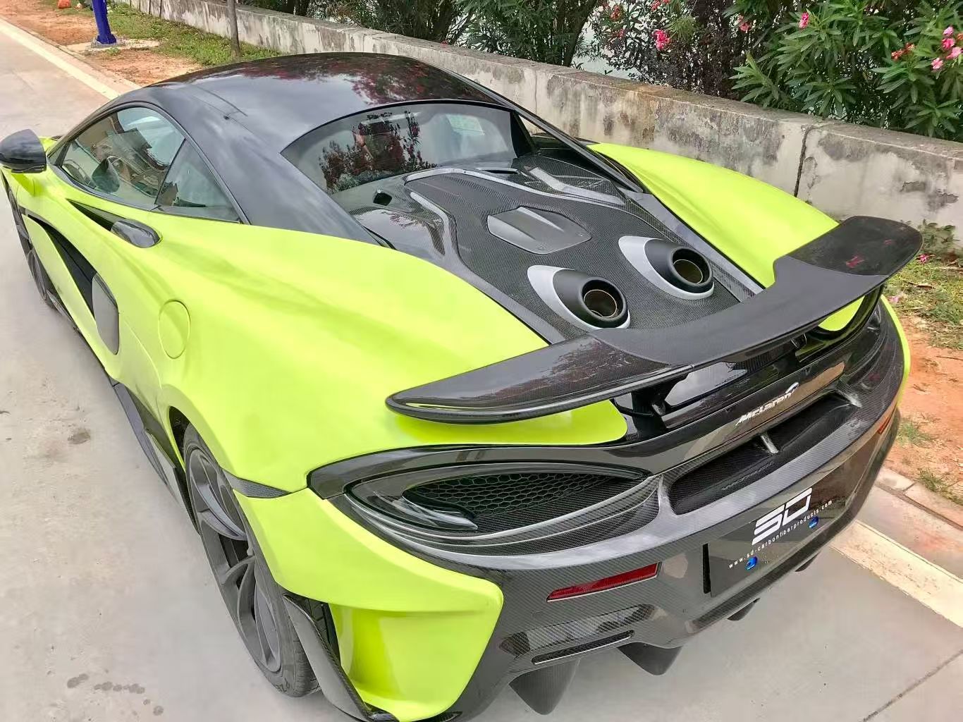 SD Carbon 600LT Conversion Body Kit for McLaren 540C 570S Full Prepreg / Dry Carbon Aftermarket Carbon Fiber Part / Bodykit - Robot Bodykits