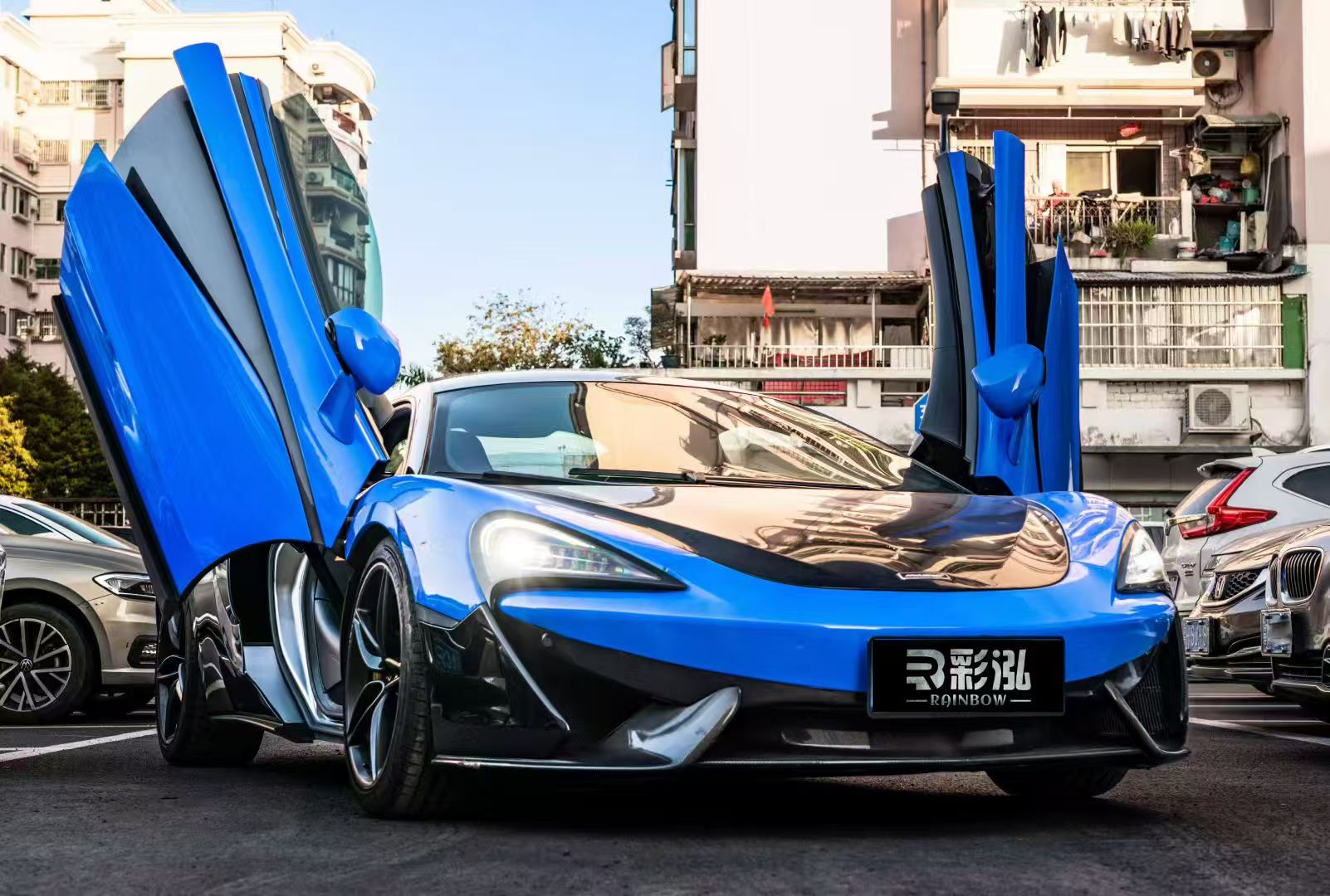 SD Carbon 600LT Conversion Body Kit for McLaren 540C 570S Full Prepreg / Dry Carbon Aftermarket Carbon Fiber Part / Bodykit - Robot Bodykits