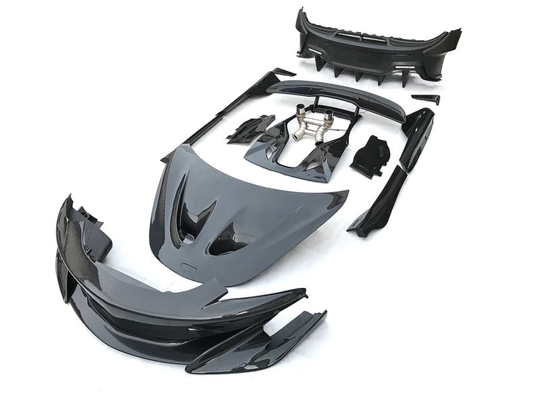 SD Carbon 600LT Conversion Body Kit for McLaren 540C 570S Full Prepreg / Dry Carbon Aftermarket Carbon Fiber Part / Bodykit - Robot Bodykits