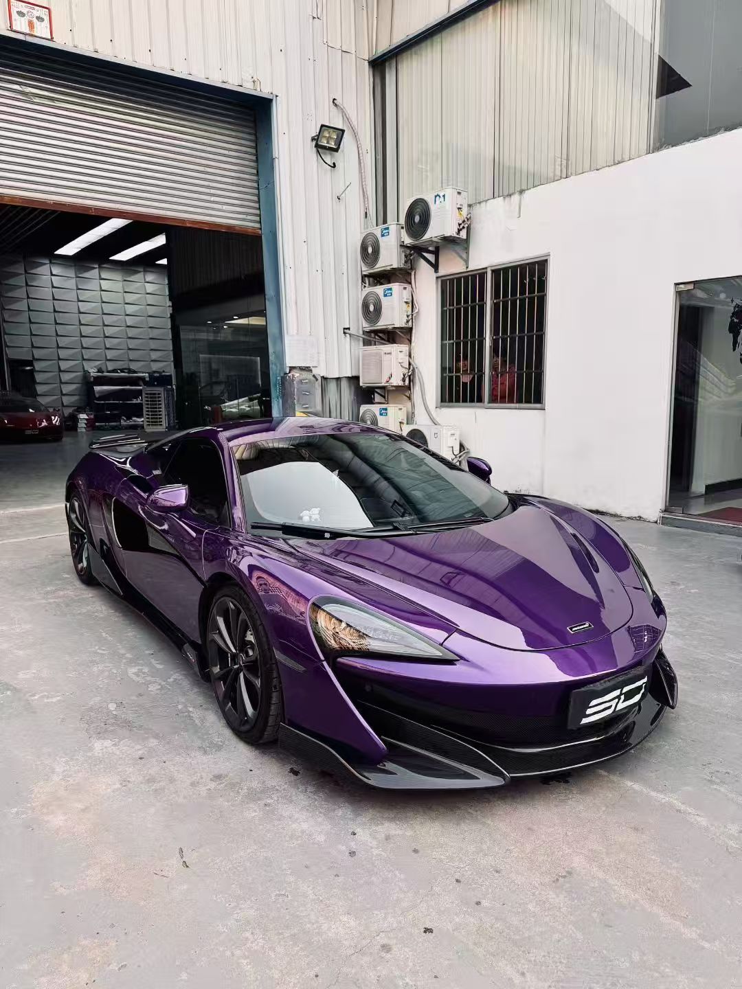 SD Carbon 600LT Conversion Body Kit for McLaren 540C 570S Full Prepreg / Dry Carbon Aftermarket Carbon Fiber Part / Bodykit - Robot Bodykits