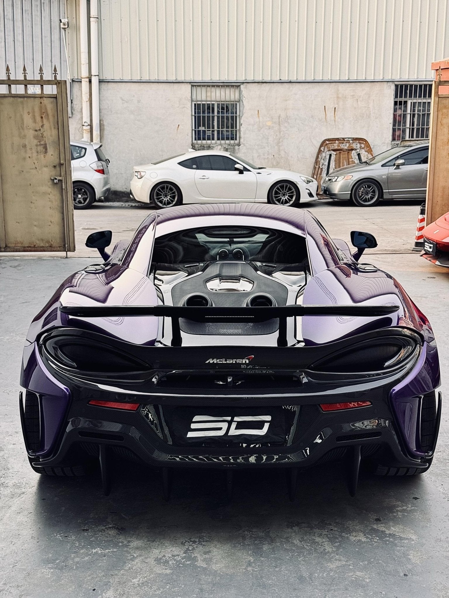 SD Carbon 600LT Conversion Body Kit for McLaren 540C 570S Full Prepreg / Dry Carbon Aftermarket Carbon Fiber Part / Bodykit - Robot Bodykits
