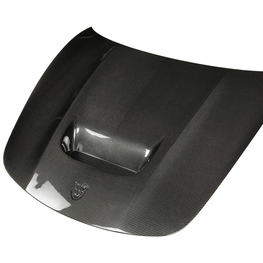 SD Carbon Design DRY Carbon Fiber Hood Bonnet For Porsche 911 991 / 718 Cayman Boxster Aftermarket Carbon Fiber Part / Bodykit - Robot Bodykits
