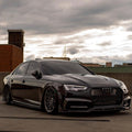 SD Carbon Fiber Tempered Glass Hood Bonnet For Audi A4 S4 2017-ON B9 B9.5 Aftermarket Carbon Fiber Part / Bodykit - Robot Bodykits