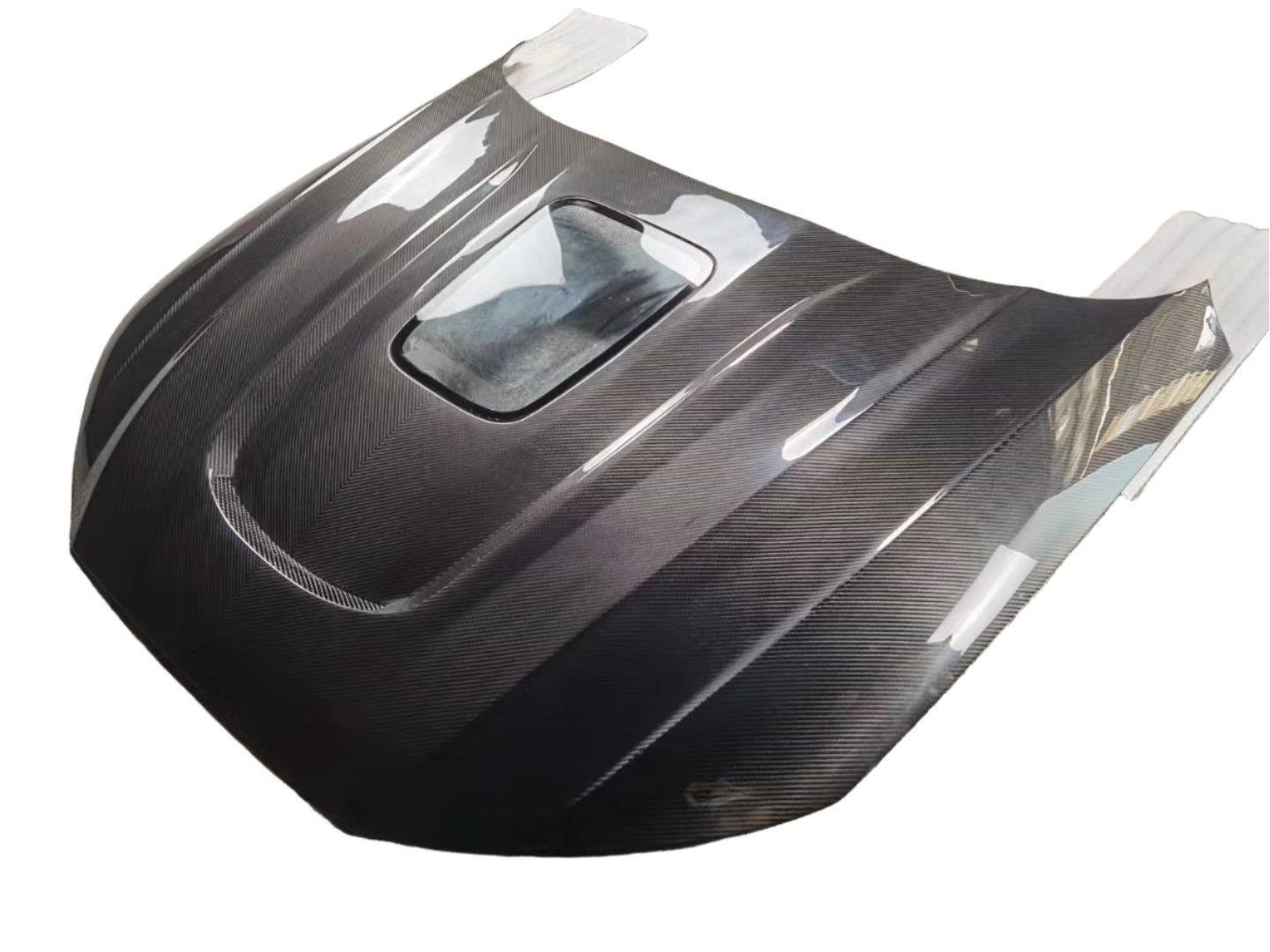 SD Carbon Fiber Tempered Glass Hood Bonnet For Audi A4 S4 2017-ON B9 B9.5 Aftermarket Carbon Fiber Part / Bodykit - Robot Bodykits