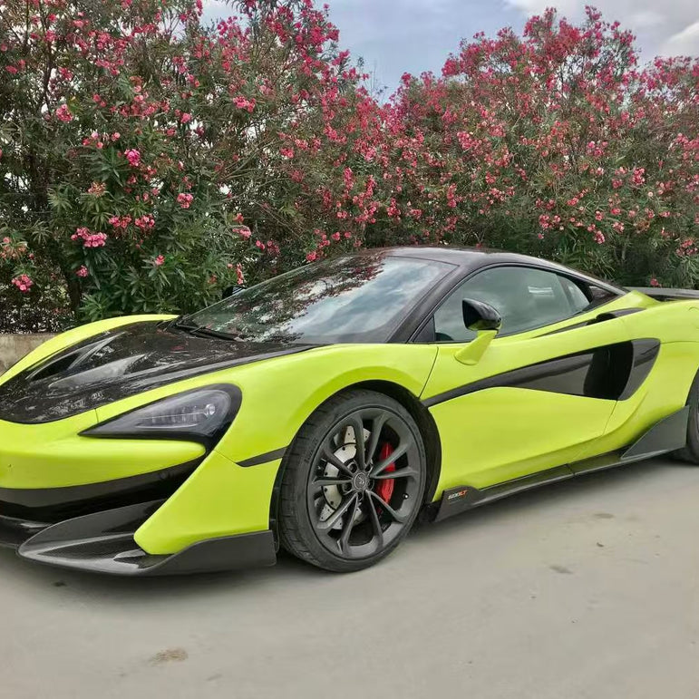 SD Carbon McLaren 540C 570S Full Prepreg / Dry Carbon P1 / Senna Style Bonnet Aftermarket Carbon Fiber Part / Bodykit - Robot Bodykits