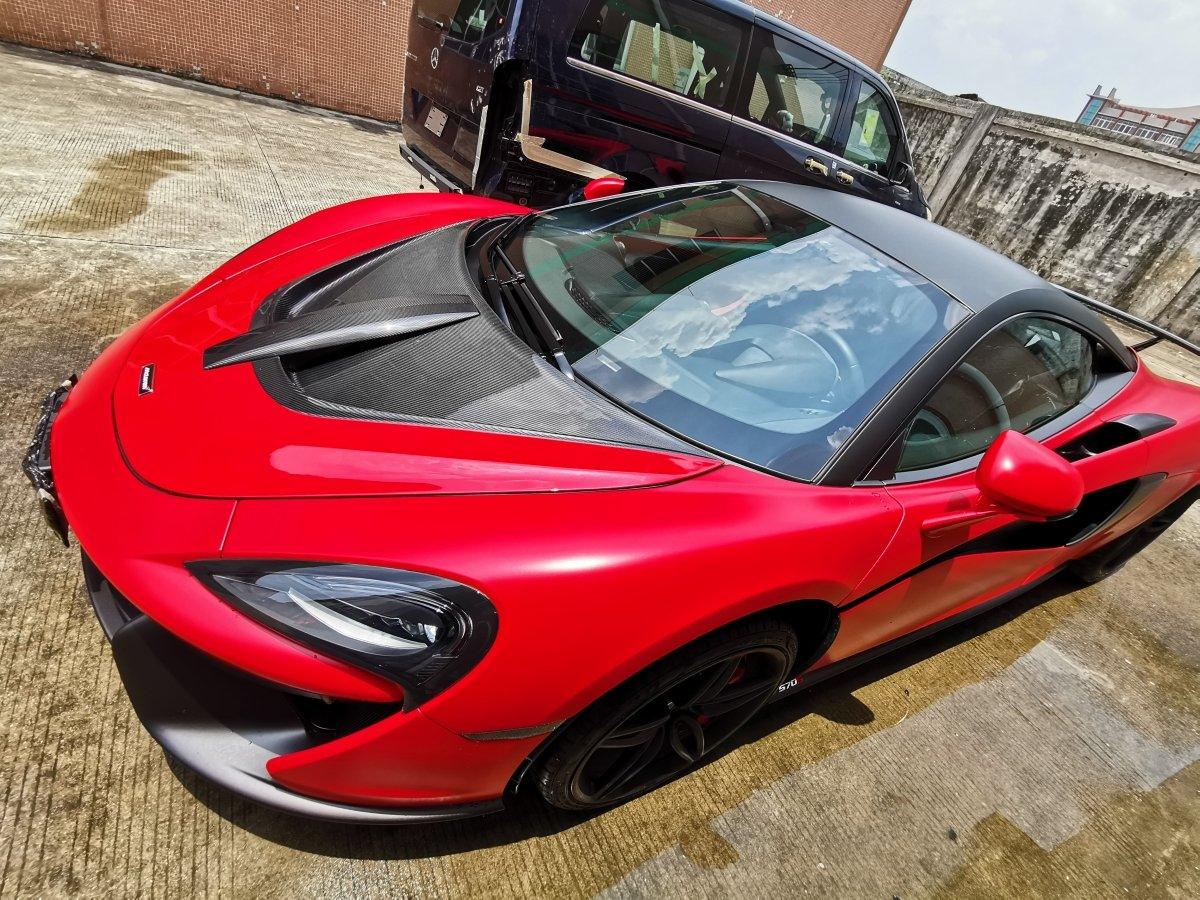 SD Carbon McLaren 540C 570S Full Prepreg / Dry Carbon P1 / Senna Style Bonnet Aftermarket Carbon Fiber Part / Bodykit - Robot Bodykits