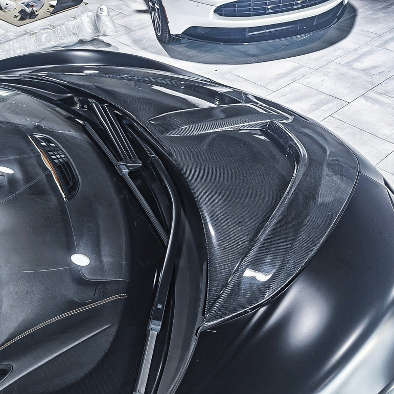 SD Carbon McLaren 540C 570S Full Prepreg / Dry Carbon P1 / Senna Style Bonnet Aftermarket Carbon Fiber Part / Bodykit - Robot Bodykits