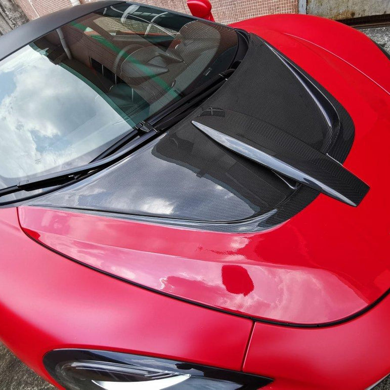 SD Carbon McLaren 540C 570S Full Prepreg / Dry Carbon P1 / Senna Style Bonnet Aftermarket Carbon Fiber Part / Bodykit - Robot Bodykits