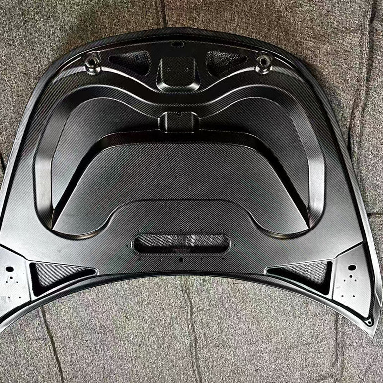 SD Carbon McLaren 540C 570S Full Prepreg / Dry Carbon P1 / Senna Style Bonnet Aftermarket Carbon Fiber Part / Bodykit - Robot Bodykits