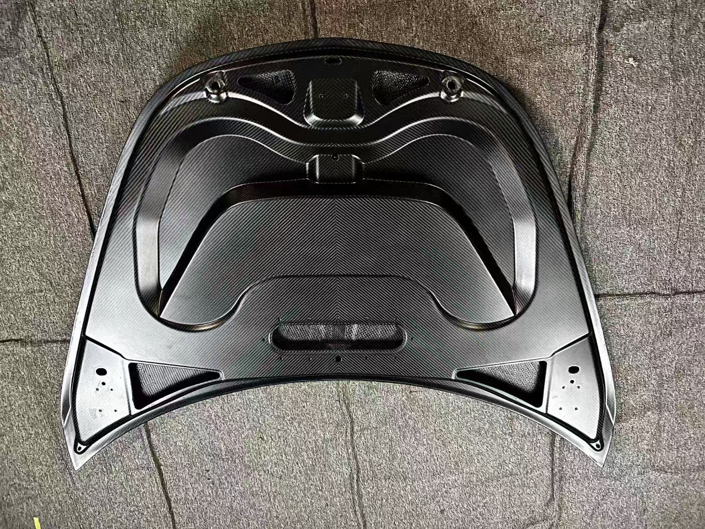 SD Carbon McLaren 540C 570S Full Prepreg / Dry Carbon P1 / Senna Style Bonnet Aftermarket Carbon Fiber Part / Bodykit - Robot Bodykits