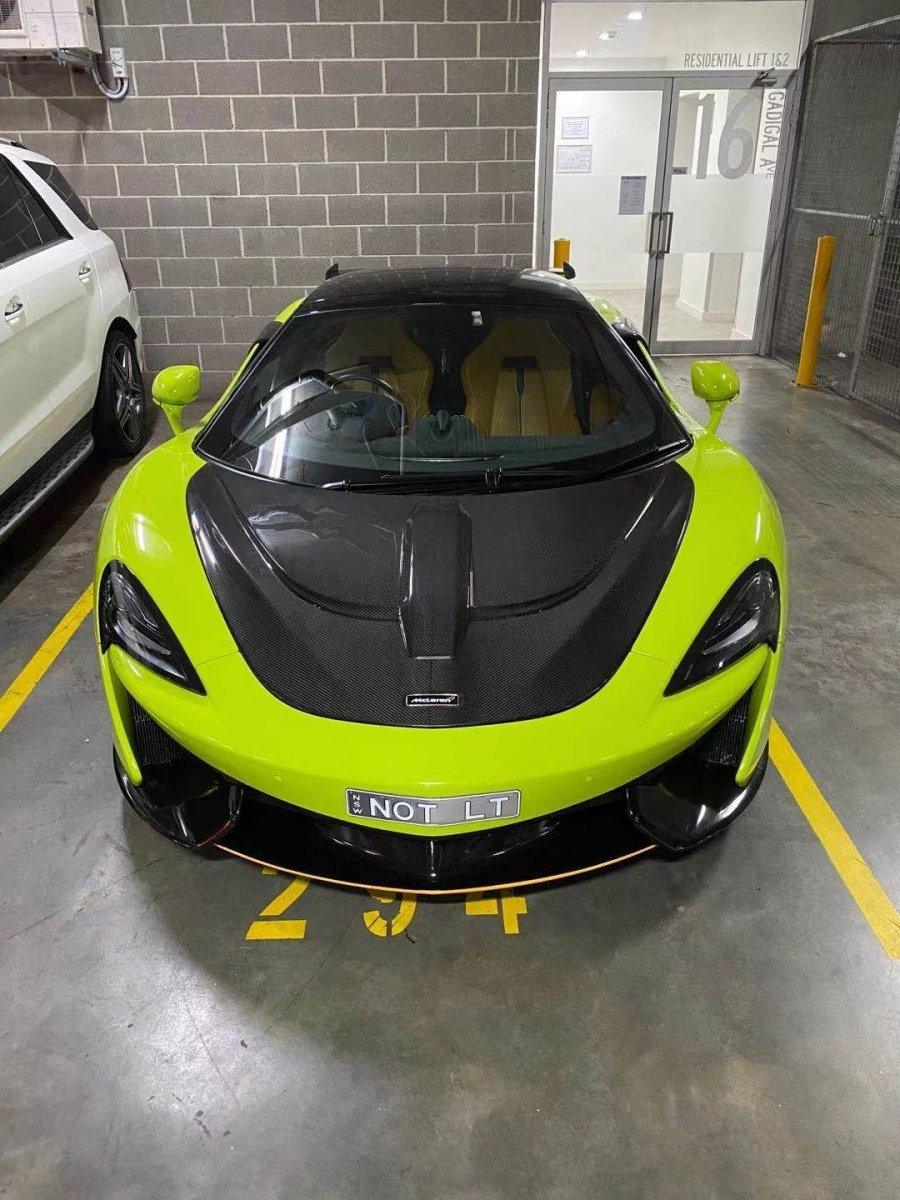 SD Carbon McLaren 540C 570S Full Prepreg / Dry Carbon P1 / Senna Style Bonnet Aftermarket Carbon Fiber Part / Bodykit - Robot Bodykits