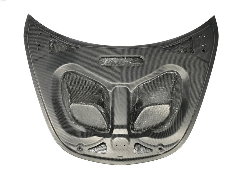 SD Carbon McLaren 540C 570S Full Prepreg / Dry Carbon P1 / Senna Style Bonnet Aftermarket Carbon Fiber Part / Bodykit - Robot Bodykits