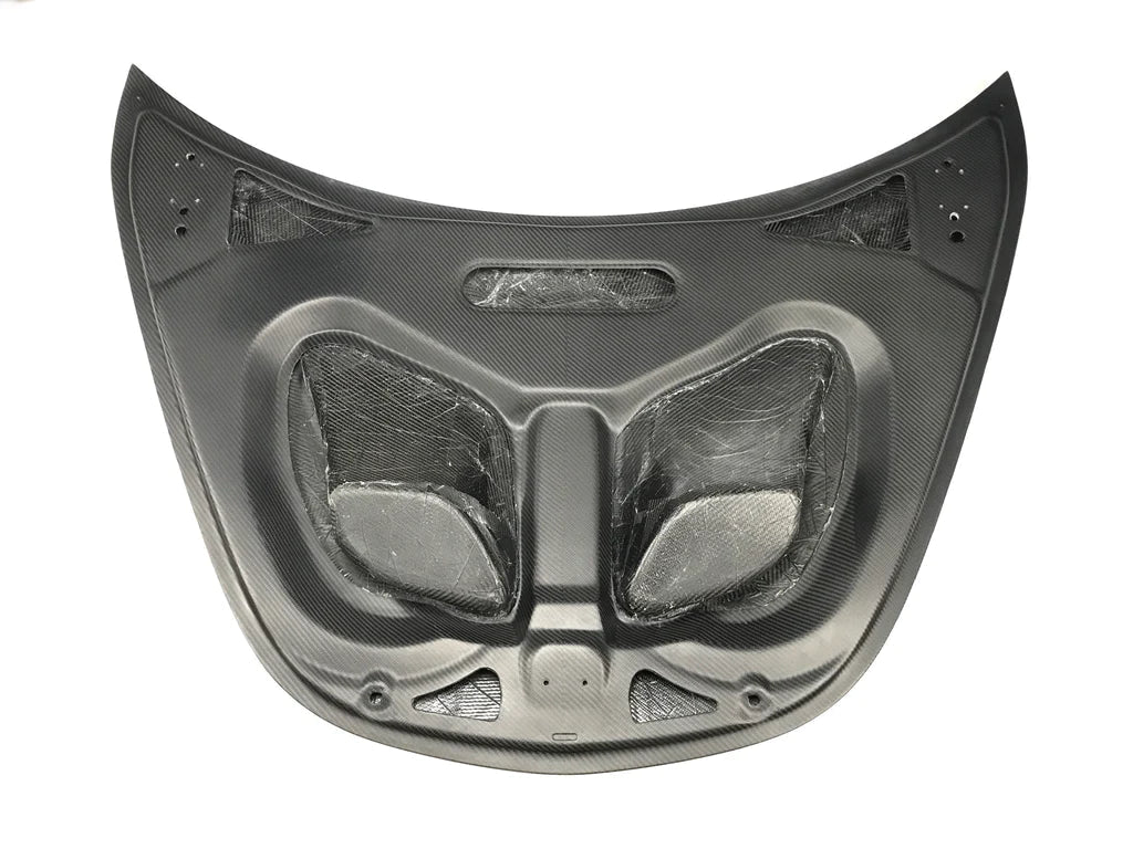 SD Carbon McLaren 540C 570S Full Prepreg / Dry Carbon P1 / Senna Style Bonnet Aftermarket Carbon Fiber Part / Bodykit - Robot Bodykits