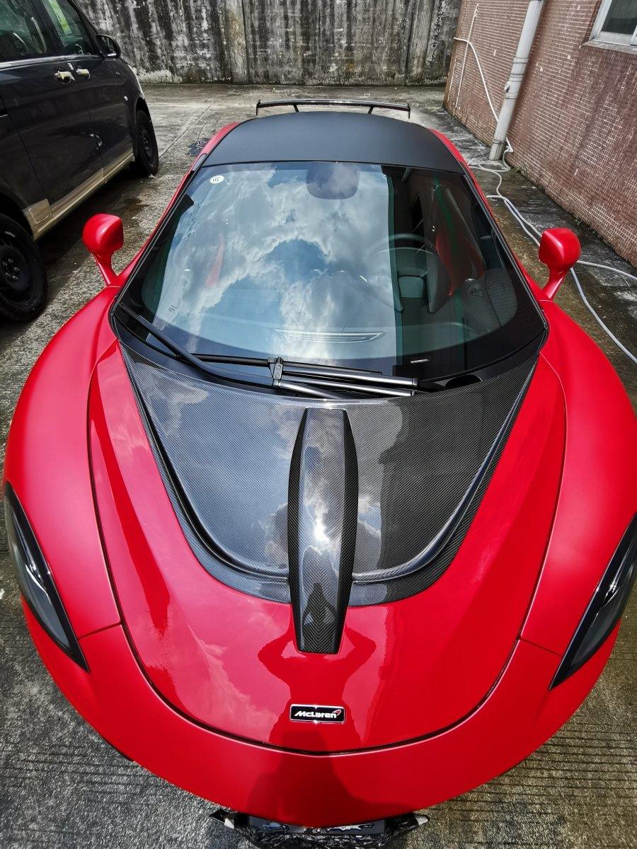SD Carbon McLaren 540C 570S Full Prepreg / Dry Carbon P1 / Senna Style Bonnet Aftermarket Carbon Fiber Part / Bodykit - Robot Bodykits