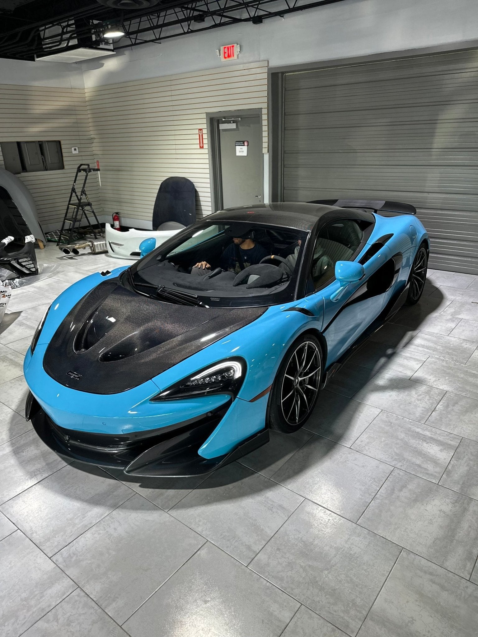 SD Carbon McLaren 540C 570S Full Prepreg / Dry Carbon P1 / Senna Style Bonnet Aftermarket Carbon Fiber Part / Bodykit - Robot Bodykits