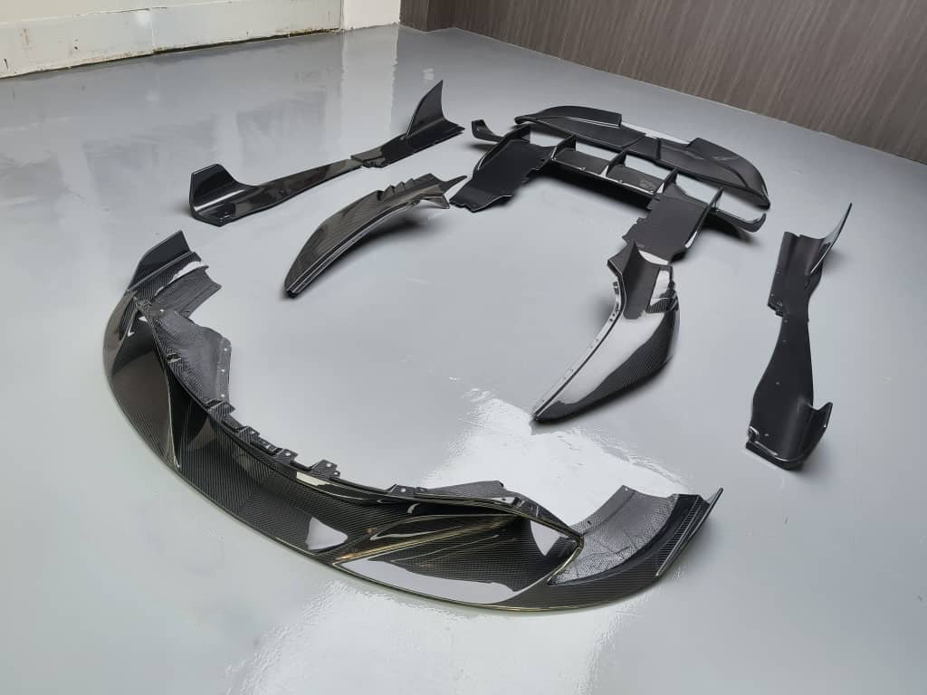 SD Carbon McLaren 720s R Style Dry - Carbon Full Body Kit Aftermarket Carbon Fiber Part / Bodykit - Robot Bodykits