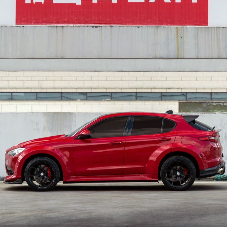 SD Carbon Partial Carbon Fiber Widebody Kit For Alfa Romeo Stelvio 2.0T Aftermarket Carbon Fiber Part / Bodykit - Robot Bodykits
