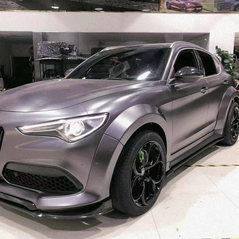 SD Carbon Partial Carbon Fiber Widebody Kit For Alfa Romeo Stelvio 2.0T Aftermarket Carbon Fiber Part / Bodykit - Robot Bodykits