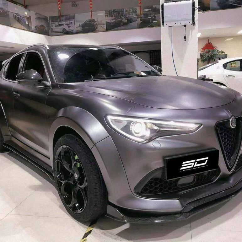 SD Carbon Partial Carbon Fiber Widebody Kit For Alfa Romeo Stelvio 2.0T Aftermarket Carbon Fiber Part / Bodykit - Robot Bodykits