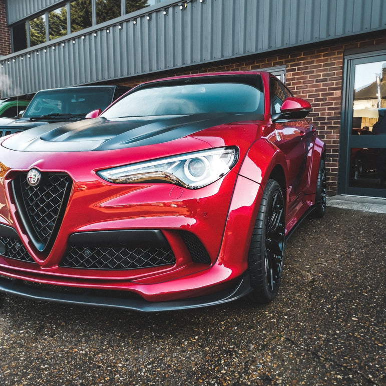 SD Carbon Partial Carbon Fiber Widebody Kit For Alfa Romeo Stelvio 2.0T Aftermarket Carbon Fiber Part / Bodykit - Robot Bodykits
