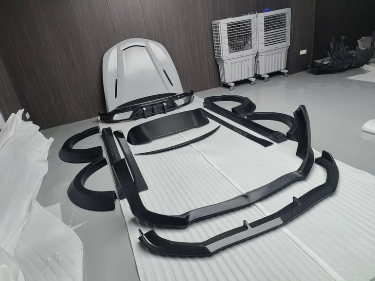 SD Carbon Partial Carbon Fiber Widebody Kit For Alfa Romeo Stelvio 2.0T Aftermarket Carbon Fiber Part / Bodykit - Robot Bodykits