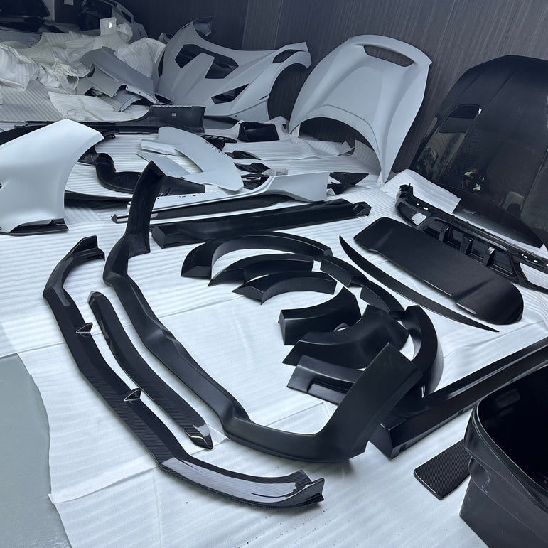 SD Carbon Partial Carbon Fiber Widebody Kit For Alfa Romeo Stelvio 2.0T Aftermarket Carbon Fiber Part / Bodykit - Robot Bodykits