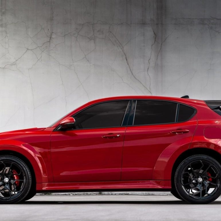 SD Carbon Partial Carbon Fiber Widebody Kit For Alfa Romeo Stelvio 2.0T Aftermarket Carbon Fiber Part / Bodykit - Robot Bodykits