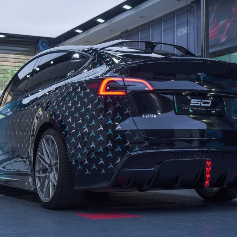SD Carbon Tesla Model Y Full Plastic or Dry Carbon Narrowbody Bodykit Aftermarket Carbon Fiber Part / Bodykit - Robot Bodykits