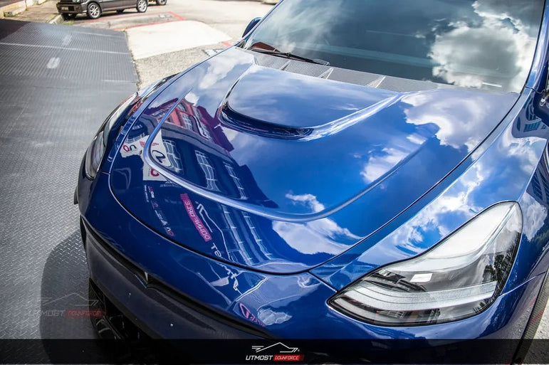 SD Carbon Tesla Model Y Full Plastic or Dry Carbon Widebody Bodykit Aftermarket Carbon Fiber Part / Bodykit - Robot Bodykits