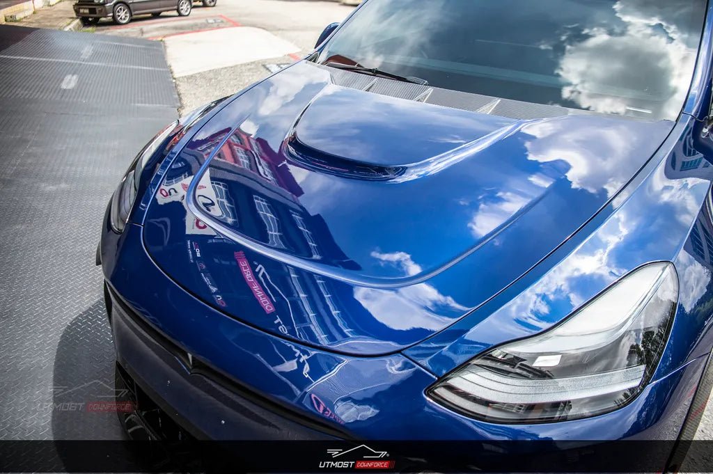 SD Carbon Tesla Model Y Full Plastic or Dry Carbon Widebody Bodykit Aftermarket Carbon Fiber Part / Bodykit - Robot Bodykits