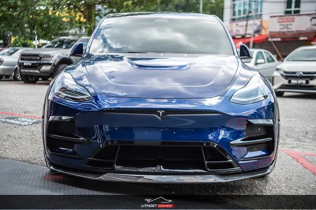 SD Carbon Tesla Model Y Full Plastic or Dry Carbon Widebody Bodykit Aftermarket Carbon Fiber Part / Bodykit - Robot Bodykits