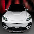 SD Carbon Tesla Model Y PP Front Bumper Aftermarket Carbon Fiber Part / Bodykit - Robot Bodykits