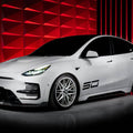 SD Carbon Tesla Model Y PP Front Bumper Aftermarket Carbon Fiber Part / Bodykit - Robot Bodykits