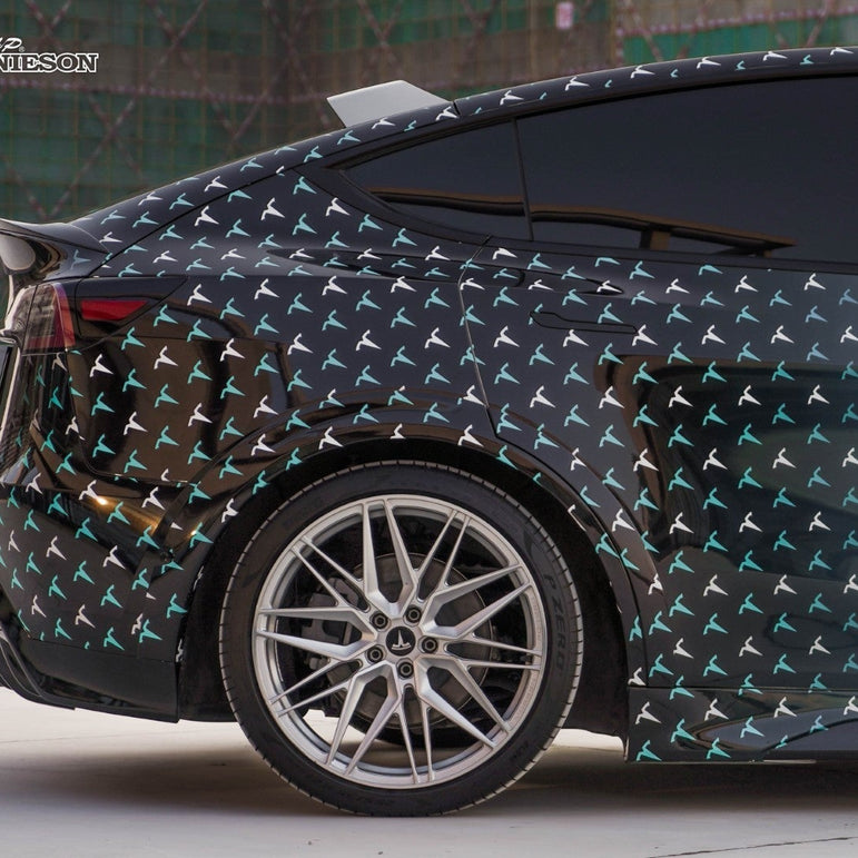 SD Carbon Widebody Wheel Arches For Tesla Model Y / Performance Aftermarket Carbon Fiber Part / Bodykit - Robot Bodykits
