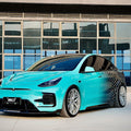 SD Carbon Widebody Wheel Arches For Tesla Model Y / Performance Aftermarket Carbon Fiber Part / Bodykit - Robot Bodykits